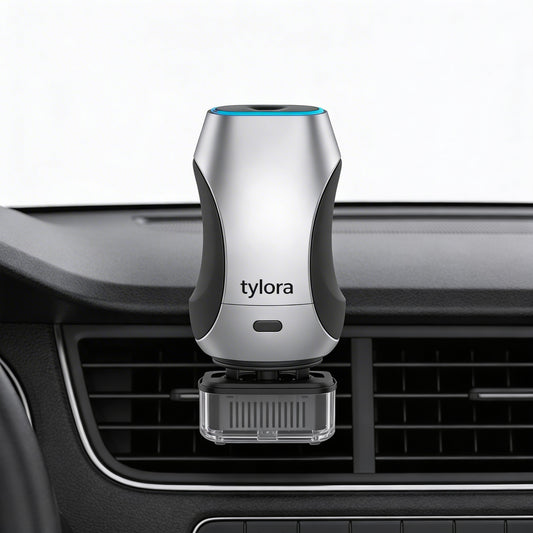 tylora® Car Air Freshener: Transform Your Car from a Stale Commute Box to a Fragrant Getaway | Luxury Long-Lasting Scent Diffuser for Happy, Stress-Free Drives